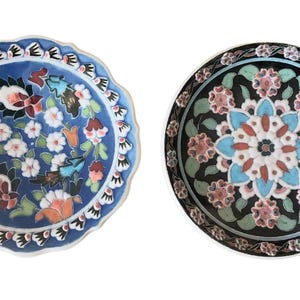 Vintage Hand Made Turkish Plates