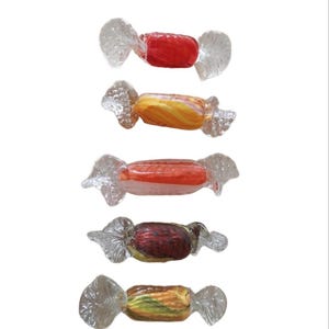 Murano Style Art Glass Candy Bon Bons