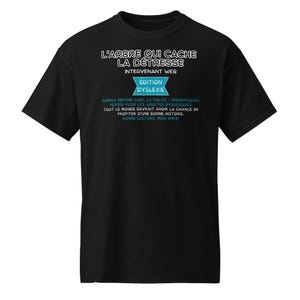 T-Shirt - Novel for Dyslexics - The Tree That Hides Distress