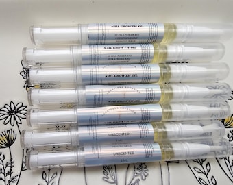 Cuticle and Nail Growth oil pen | Hydrating Unscented Cuticle Oil Pen, Natural and Vegan hand and nail oil for Cuticle treatment 3ml