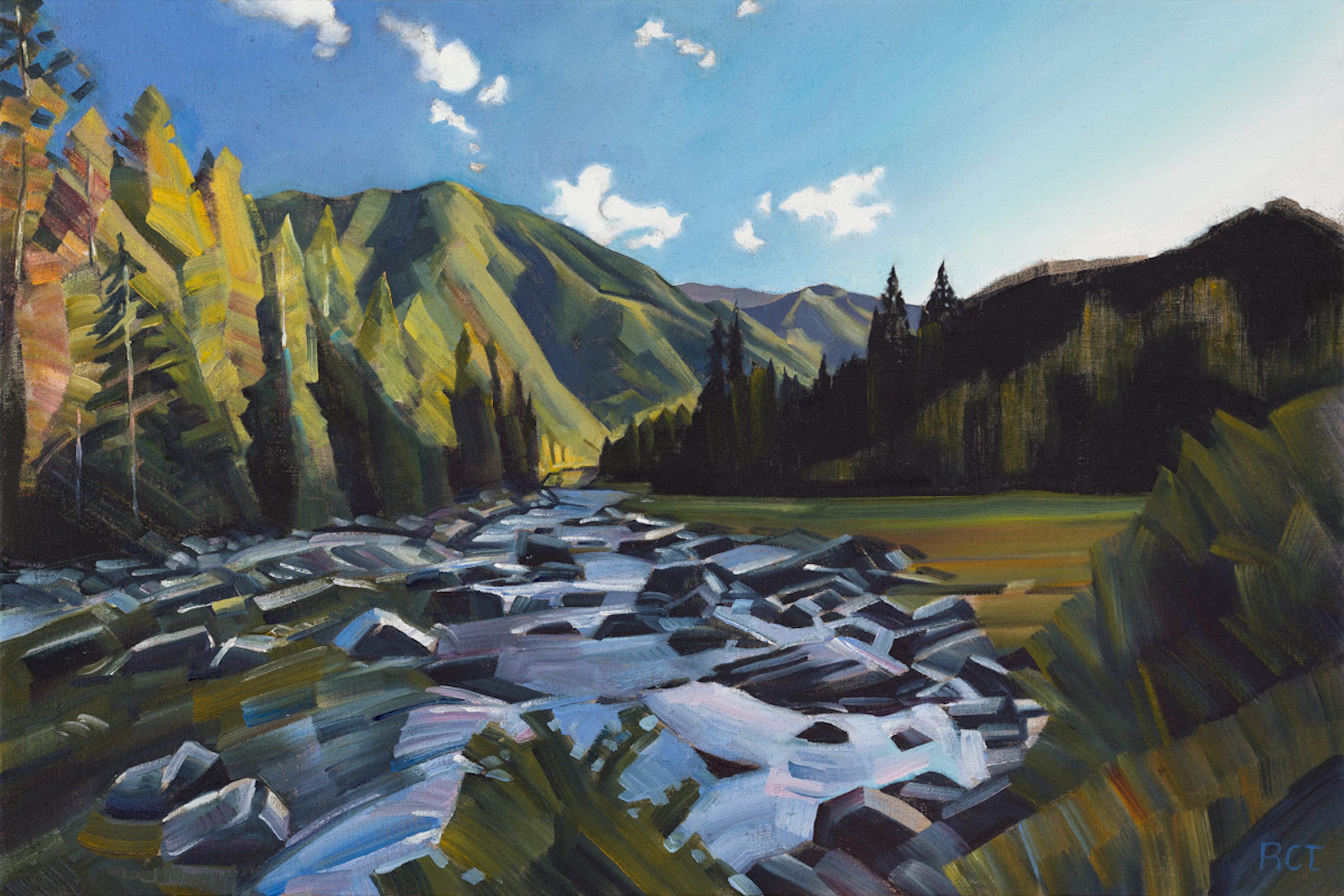 The Lochsa River - Mile 128 - Giclee Print on Paper or Canvas - Etsy, image size:2700x1800