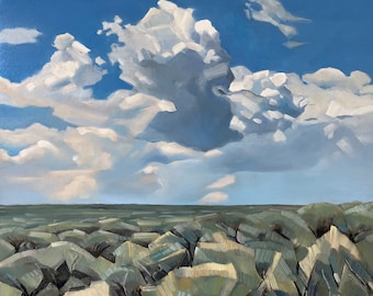 Sagebrush Sea II - giclee print on paper or canvas