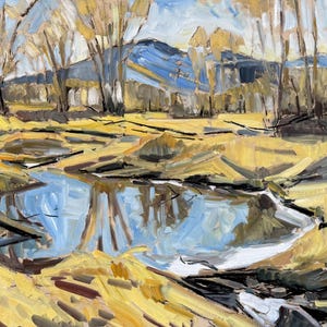 Challis Hot Springs - giclee print on paper or canvas