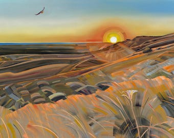 Here - giclee print on paper or canvas