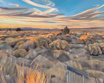 High Desert Sunset - giclee print on paper or canvas