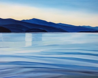 Priest Lake Morning - giclee print on paper or canvas