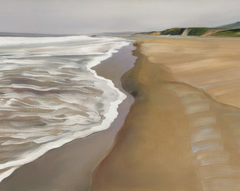 Limantour Beach - giclee print on paper or canvas