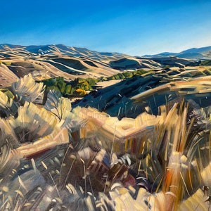 Early Fall in the Boise Foothills - giclee print on paper or canvas