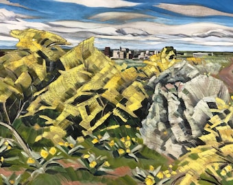 Boise City Spring - giclee print on paper or canvas