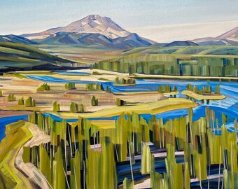 Serpentine - giclee print on paper or canvas