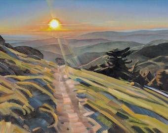 Longest Day - giclee print on paper or canvas