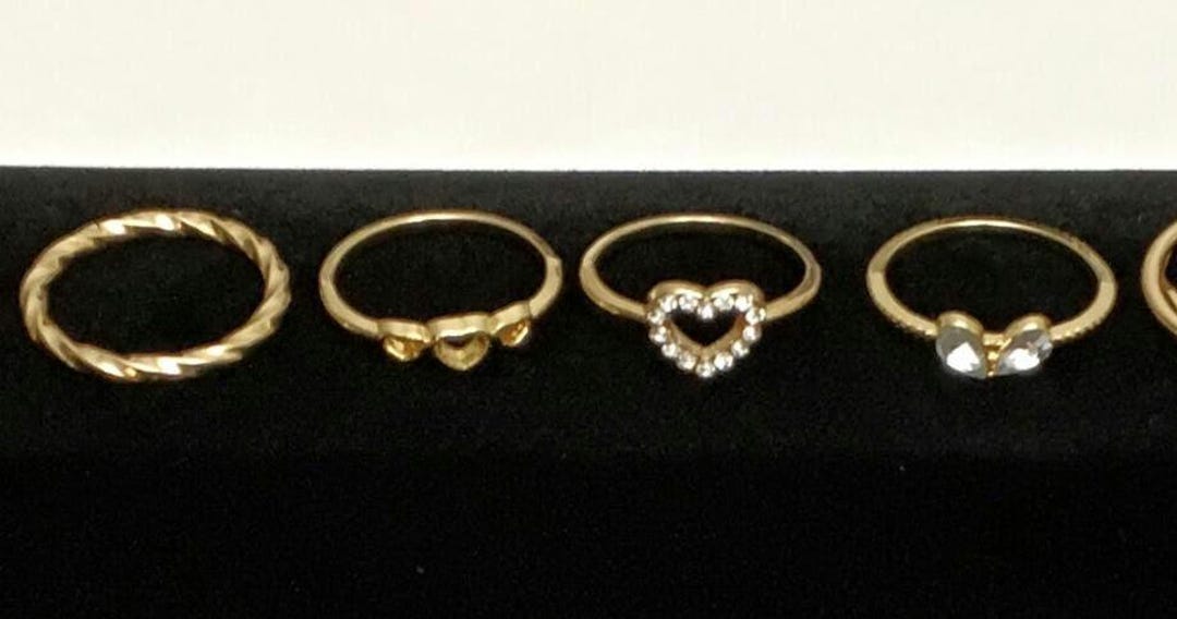 Sundance Stackable Rings Set 13 Piece Set Stackable Rings - Etsy