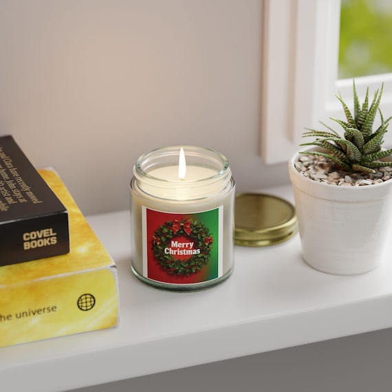Weihnachtsduftkerzen, festliche Aromatherapie-Geschenke für Urlaub, Innendekoration, Weihnachtsduft