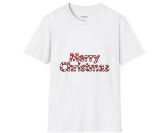Merry Christmas Graphic T-Shirt, Unisex Holiday Tee, Festive Apparel, Christmas Gift, Winter Celebration Shirt