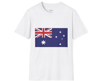 T-shirt Australie Avec Drapeau - Marque Silver Lake, Neuf Avec étiquettes, Patriotique