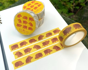 Baby Boar 15mm Washi Tape (1 roll)