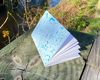 BLANK NOTEBOOK - Pocket-size Animal Notebook - RISO Cover
