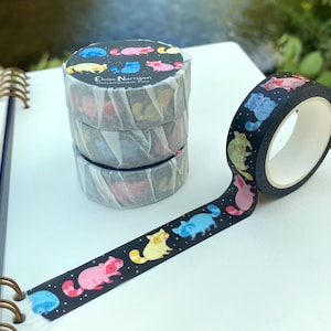 Space Raccoon 15mm Washi Tape (1 roll)