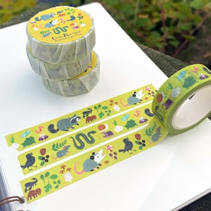 Taśma washi Gobilincore 15 mm (1 rolka)