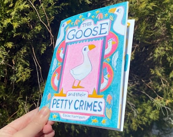 Questa oca e i suoi piccoli crimini - Fanzine RISO, 2 colori, 18 pagine