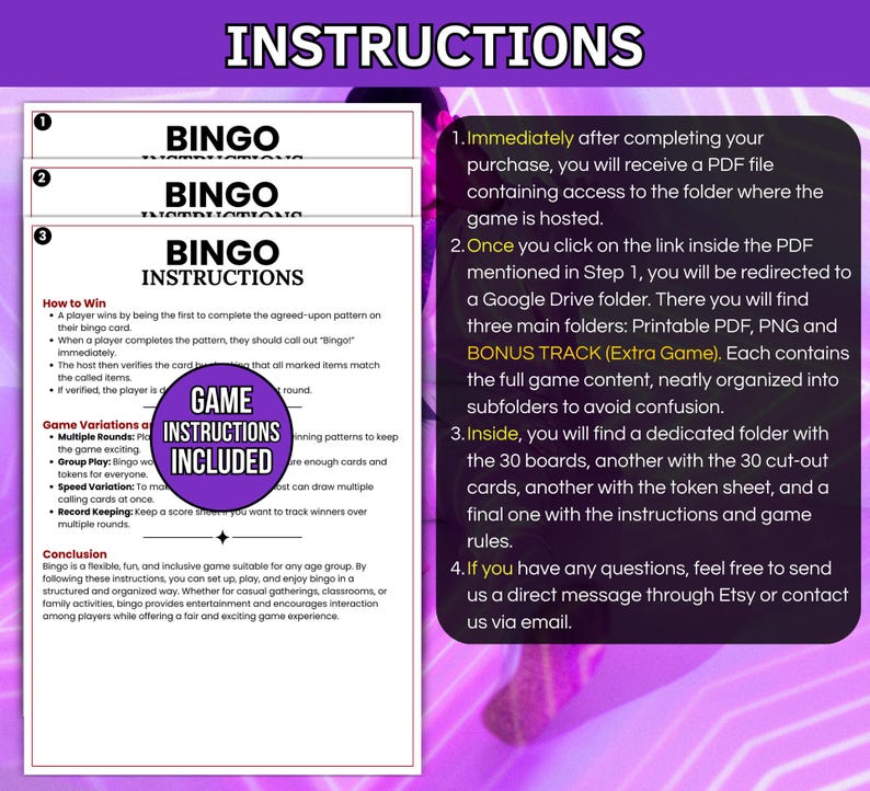 Kpop Demon Hunters Bingo utskrivbart set, 30 kort i animestil, födelsedagsfestspel för musikfans, Kpop fanart, Saja Boys-flickor, direktnedladdning bild 7