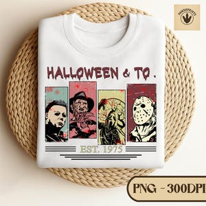Slashers Png, Retro Halloween png, Horror Movie Png, Horror Halloween Sublimation, Scary Movie Png, Horror Png, Halloween Graphic Trendy Png