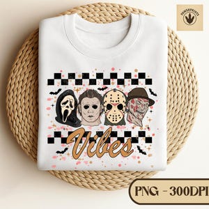 Slashers Png, Retro Halloween png, Horror Movie Png, Horror Halloween Sublimation, Scary Movie Png, Horror Png, Halloween Graphic Trendy Png