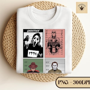 Slashers Png, Retro Halloween png, Horror Movie Png, Horror Halloween Sublimation, Scary Movie Png, Horror Png, Halloween Graphic Trendy Png