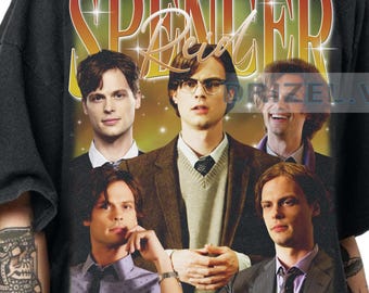 New Vintage Spencer Reid Shirt, Spencer Reid Grapic Tee, Trends gift Tshirt, Gift for Women and Men Unisex Tee