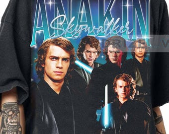 New Vintage Anakin Skywalkerr Shirt, Grapic Movie Tee, Trends gift Tshirt, Gift for Women and Men Unisex Tee