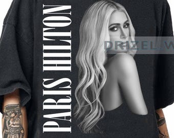 New Vintage Paris Hilton Shirt, Movie & TV Show,  Grapic Tee, Trends gift Tshirt, Gift for Women and Men Unisex Tee