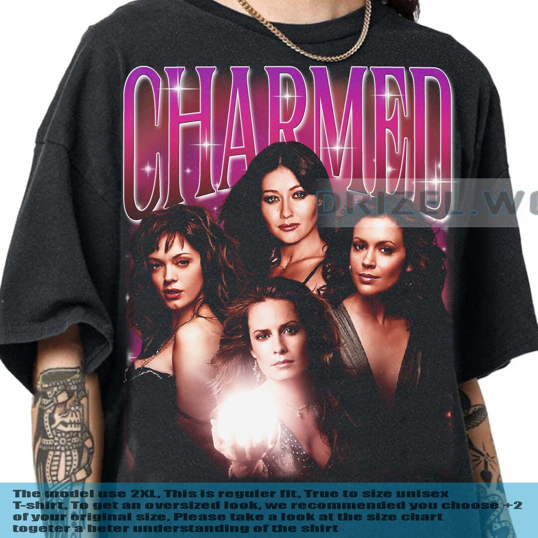 Vintage Charmed TV Series Shirt, Charmed Graphic Shirt - Etsy
