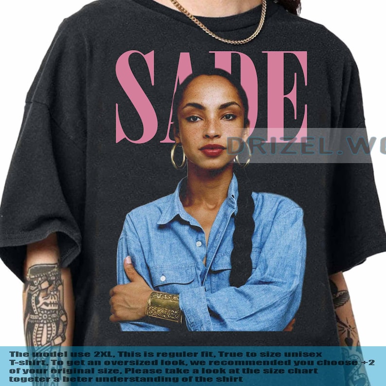 Sade shirt, Sade tshirt, Sade tee