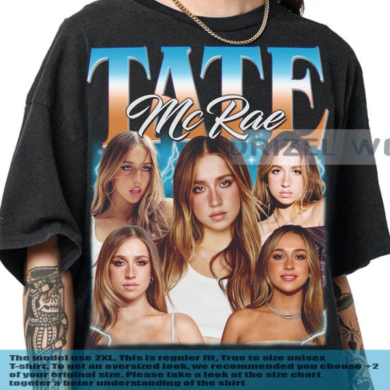 Vintage Tate Mcrae Shirt, Music Lover Tee, Trends gift Tshirt, Unisex Tee