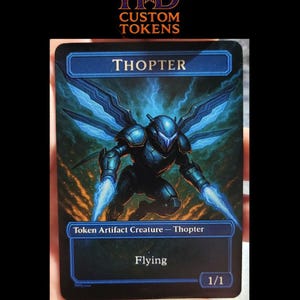 Custom MTG Thopter Token: Limited Edition HD Print
