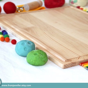 Wooden Craft Board Lap Desk Board Painting Board image 2