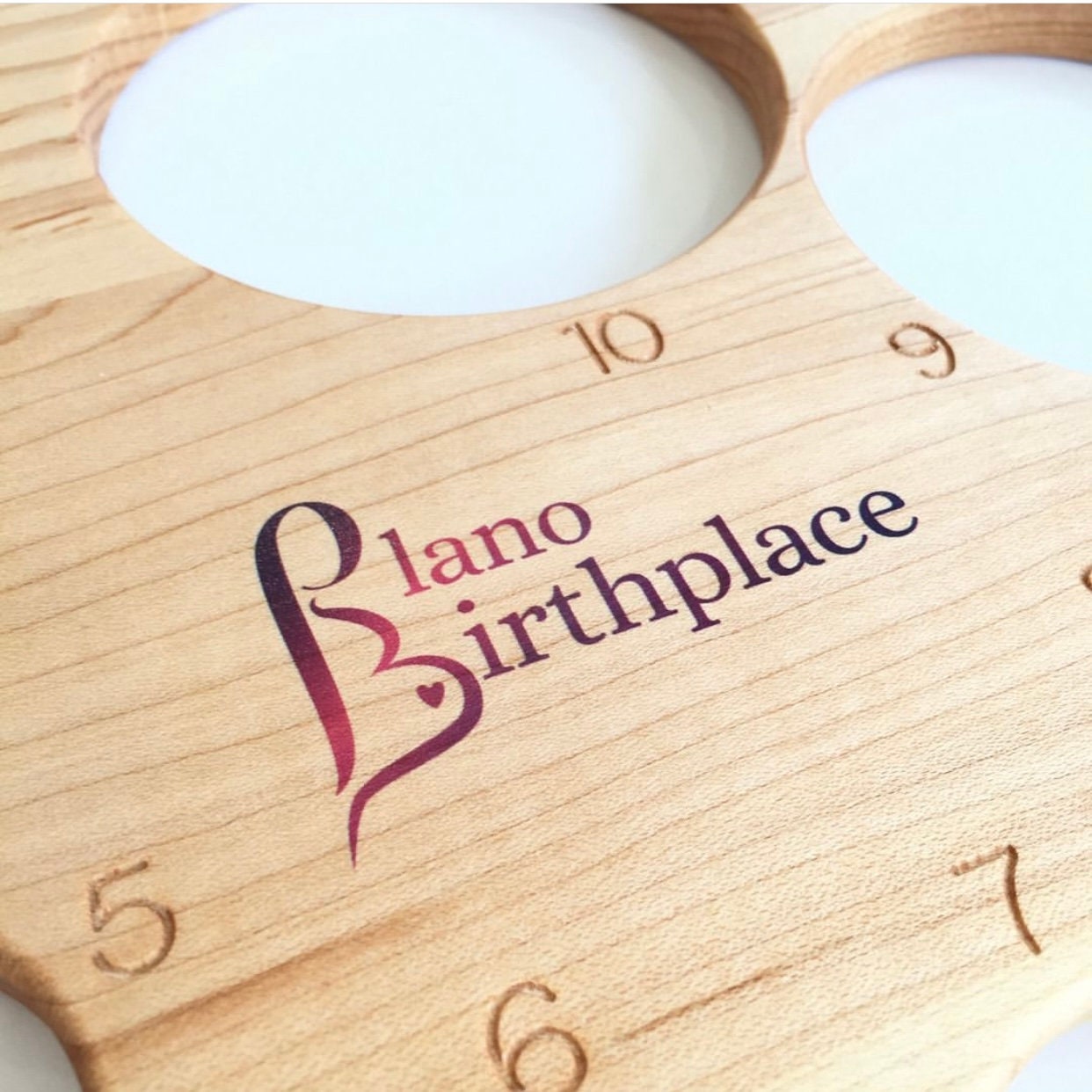 Maple Cervical Dilation Board for Midwife Doula Birth Etsy UK