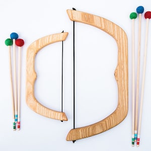 Large Bow and Arrows Copyright From Jennifer Natural Wood Toy Bow image 4