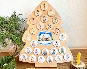 Advent Calendar Tree - Christmas Countdown