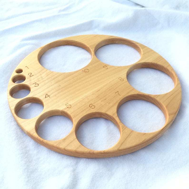 Maple Cervical Dilation Measurements Board for Midwife Doula Etsy