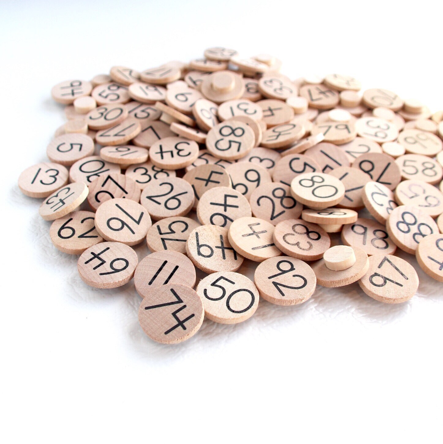 Number Coins for Ten Frame, Twenty Frame, and Hundred Frame