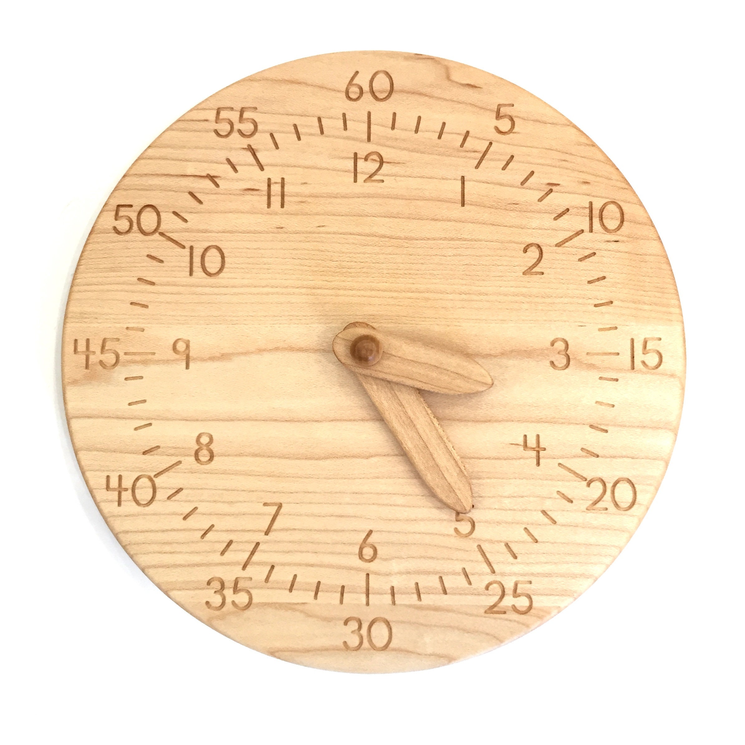  woody treasures - Montessori Wooden Toys Kids Clock - Wooden  Toy for 3 Year Olds - Unique Learning Toy for Toddlers Learn About Seasons,  Months, Days of Week, Time Telling 