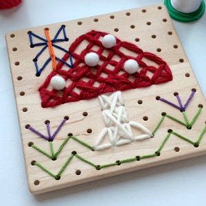 Sewing Board Embroidery Board Waldorf Handwork Basic Stitches From Jennifer image 5