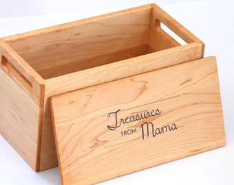 Caja del tesoro personalizable - Caja de recuerdos