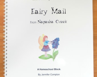 Printed Book: Learn the Alphabet with Fairy Mail for Kindergarten through Third Grade...FREE SHIPPING!