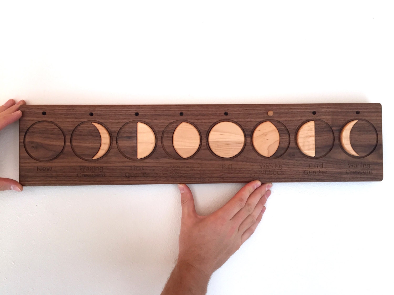 Tentaison Murale de Phases Lune