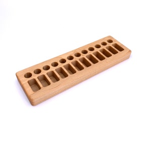 Wooden Beeswax Crayon Holder image 6