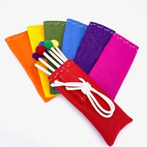 Felt Quiver for Bow and Arrows Set