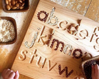 Print Alphabet Tracing Board "From Jennifer"