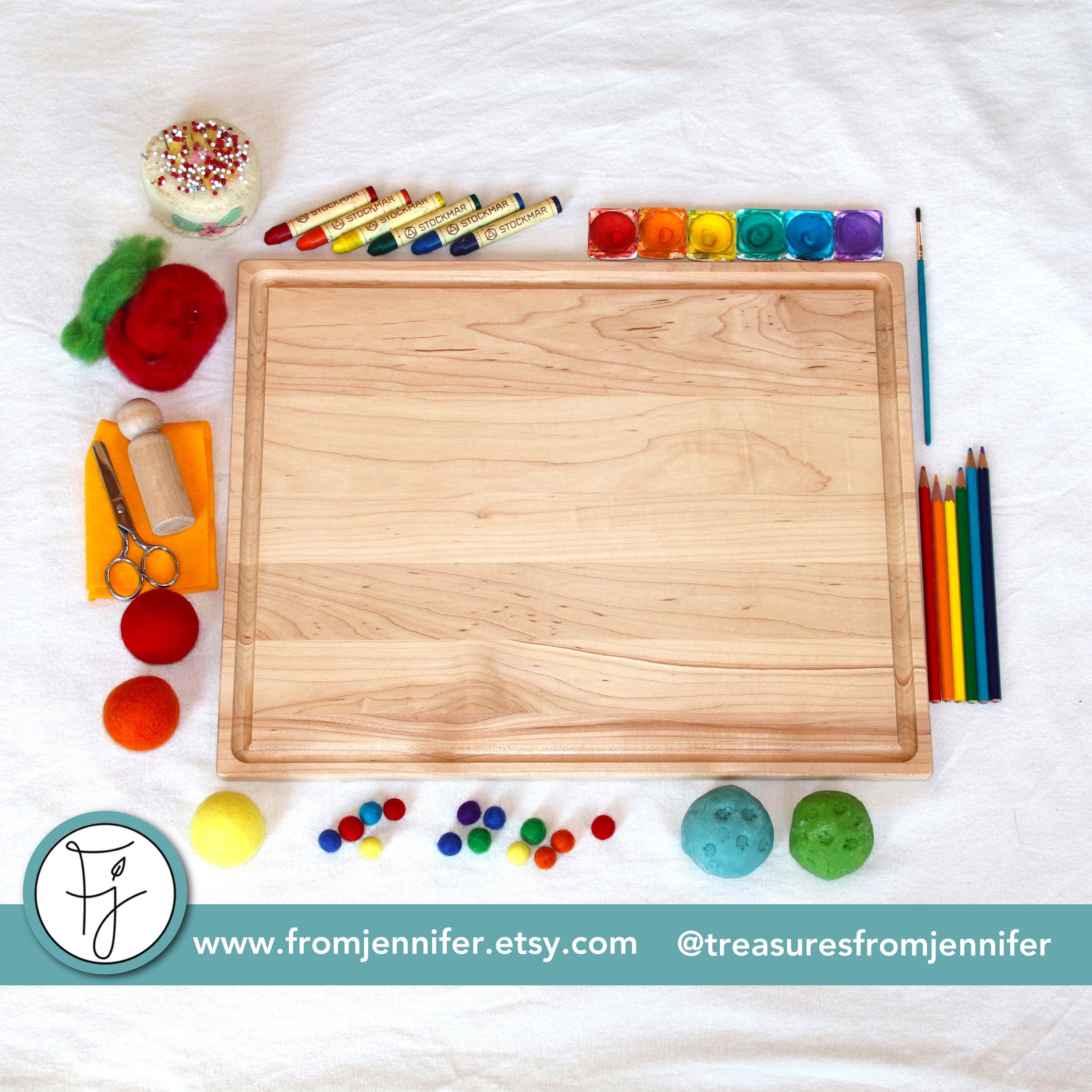 Wooden Craft Board ~ Lap Desk Board ~ Painting Board